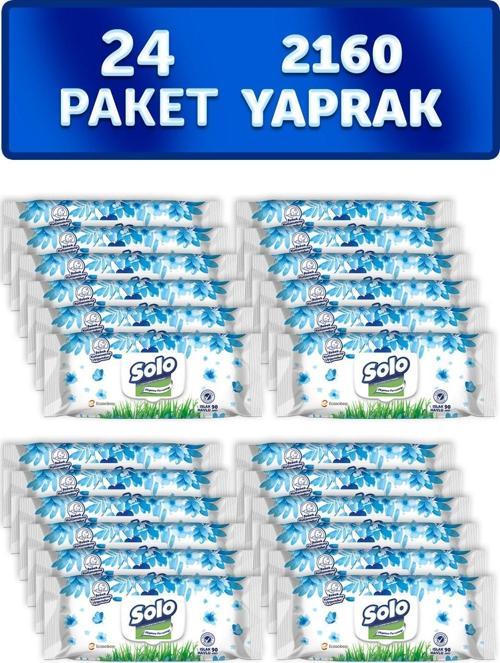 Islak Havlu Okyanus Ferahlığı 24'lü Set 2160 Yaprak