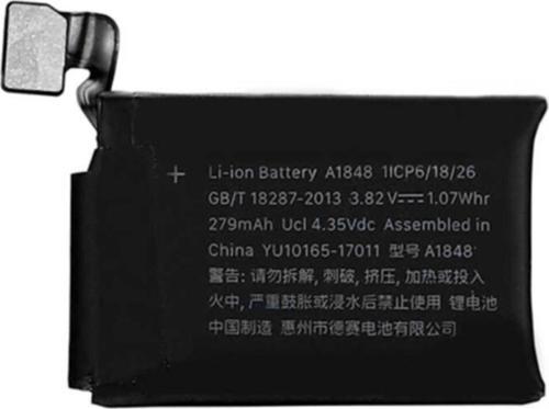 Apple Smart Watch Uyumlu A1848 S3 C 38mm 3.82v 279 Mah Akıllı Saat Pili Batarya