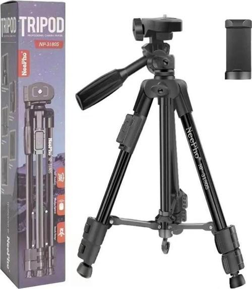 Bluetooth Kumandalı Tripod Cep Telefonu Video Kamera 3 Boy Yükseklik Portatif Tripod