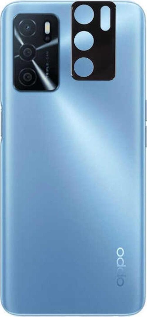 Oppo A16 Ile Uyumlu 3d Kamera Lens Koruma Z-panoply Tam Kaplayan Kamera Koruma Siyah