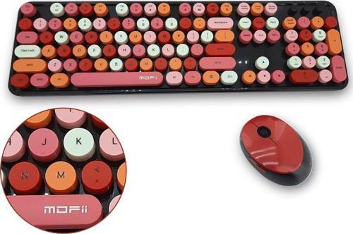 Kablosuz Klavye Ve Mouse Fare Set 104 Tuşlu Pc Notebook Uyumlu 136mm X 445mm Zr513