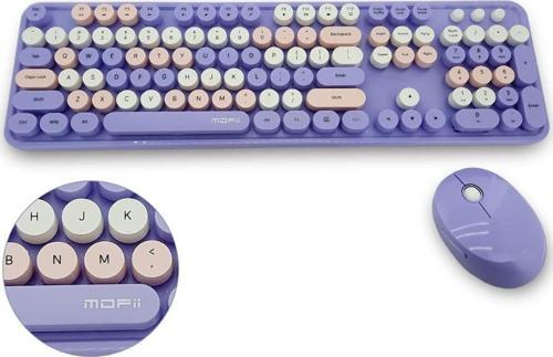 Kablosuz Klavye Ve Mouse Fare Set 104 Tuşlu Pc Notebook Uyumlu 136mm X 445mm Zr513