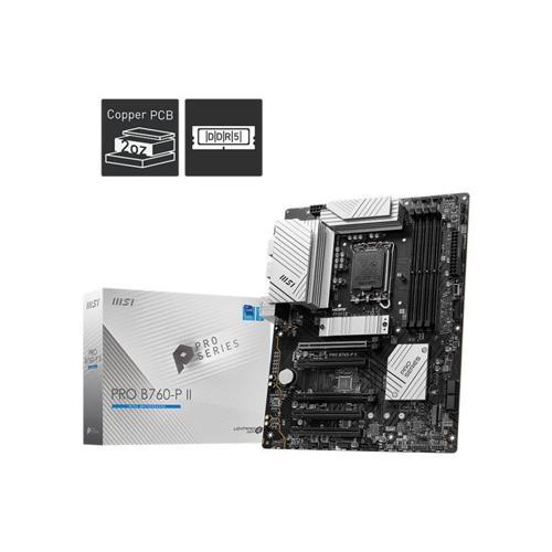PRO B760-P II 7200MHZ 1XHDMI 1XDP 2XM.2 USB 3.2 ATX 1700P (12. / 13. VE 14. NESİL İŞLEMCİ UYUMLU)