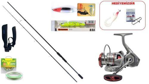 Remixon Double Black 270 cm 20–40 gr & Okuma Metolius MTL‑3000A Spin Seti