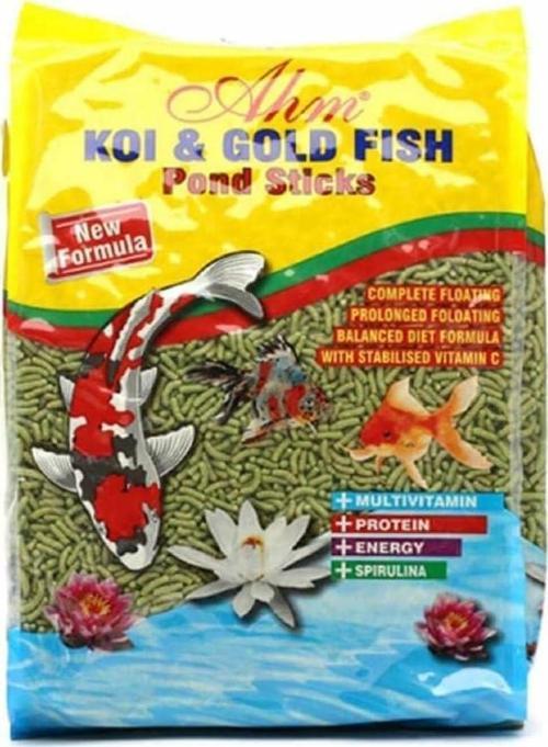 Koi Gold Fish Green Sticks 1Kg