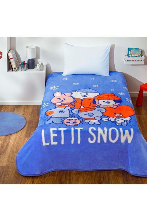 BT21 LET İT SNOW LİSANSLI BATTANİYE