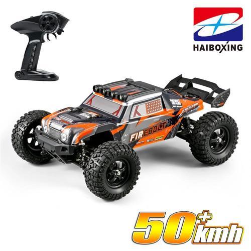 HAIBOXING RC 1/12 901 Firebolt 50+KM/H Sürat 4X4 Uzaktan Kumandalı RC Model Araba RTR Elektrik 4WD Offroad Truck Turuncu