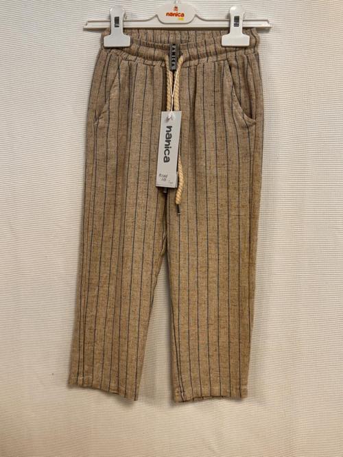 DESENLİ KARGO PANTOLON Bej