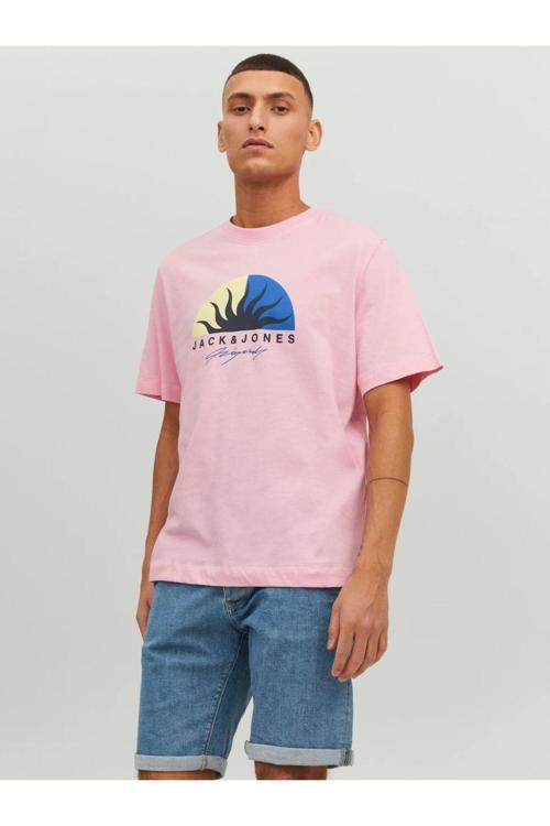 Jack Jones Standart Kalıp Sıfır Yaka T-Shirt