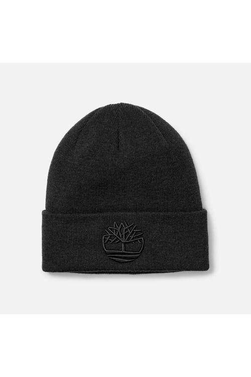 3D Embroidery Beanie Erkek Siyah Şapka Tb0A65Hp0011
