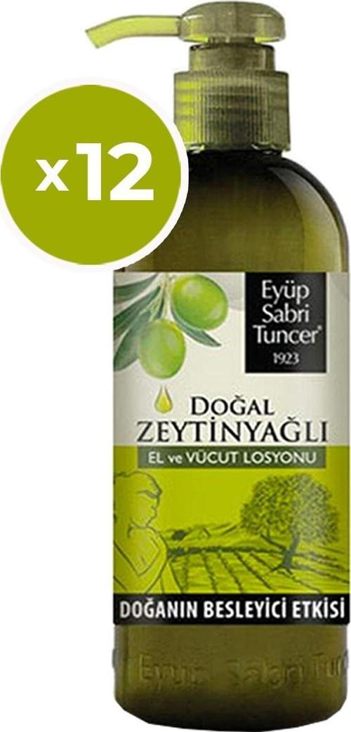 Doğal Zeytinyağlı El Ve Vücut Losyonu 250 Ml X 12 Adet