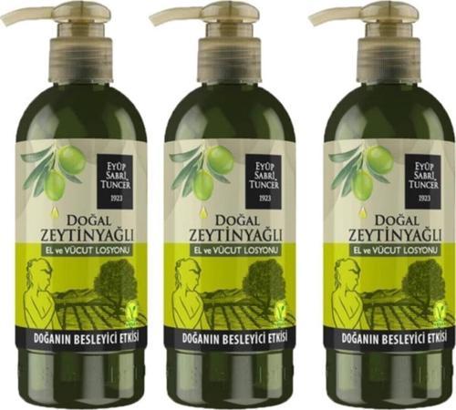 Doğal Zeytinyağlı El Ve Vücut Losyonu 250 ml X3 Adet
