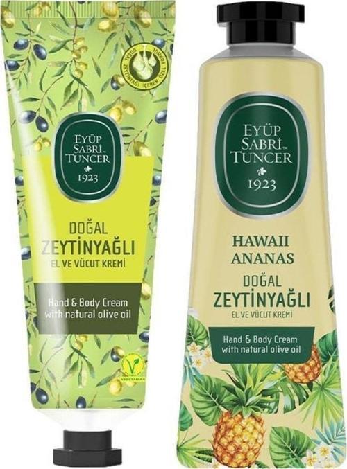 Doğal Zeytinyağlı Ve Havaii Ananas El Ve Vücut Kremi 50 Ml