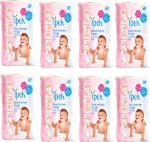 Maxi 60'lı 8 Paket Bebek Temizleme Pamuğu