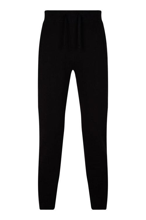 Men Sweat Pantolon Erkek Siyah Eşofman Altı 23244-2