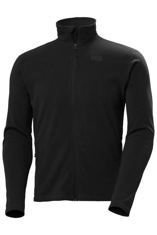 Erkek Siyah Fullzip Polar Mont