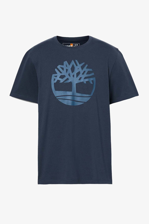 Lacivert Erkek Bisiklet Yaka Baskılı T-Shirt Tb0A2C2Rz021_Short Sleeve Tee