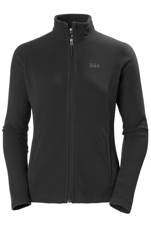 Kadın Siyah W Fullzip Polar Mont