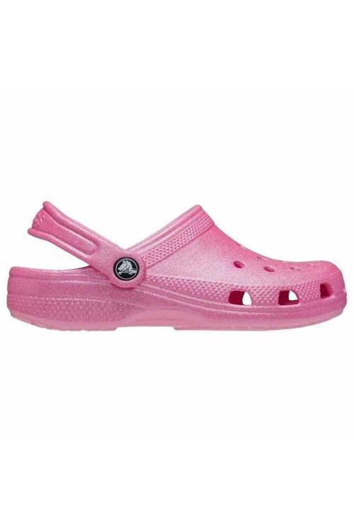 Classic Glitter Clog K Çocuk Pembe Terlik 206993-6Xe