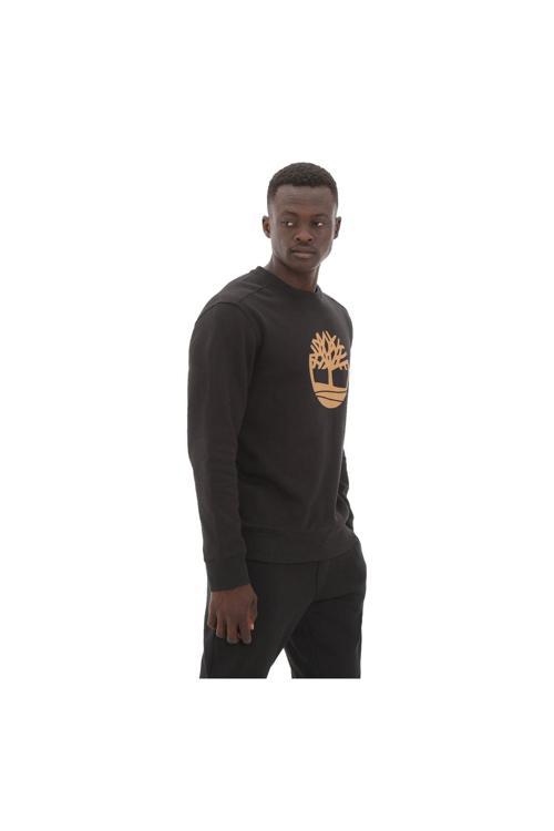 B0A2Bj8P561-R Kennebec Rıver Tree Logo Crew Neck Sweat Erkek Sweatshirt Siyah