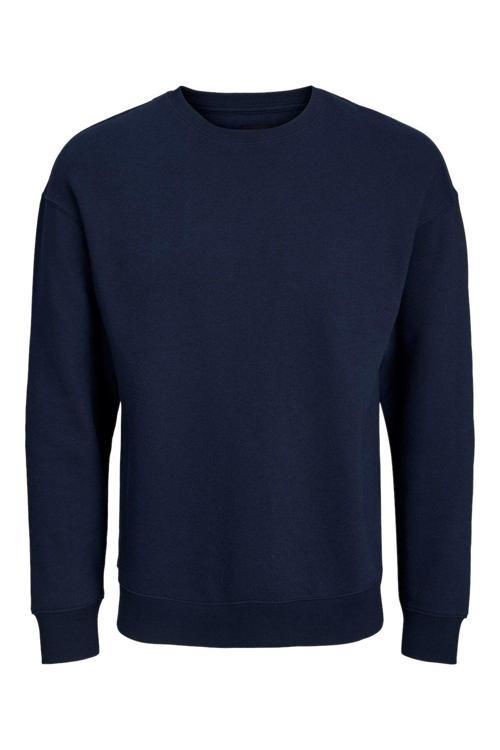 Jack Jones Jjebradley Sweat Crew Noos Pls Erkek Lacivert Sweatshirt 12250594-04