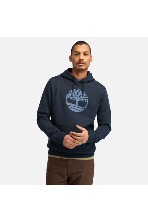 Kennebec Rıver Tree Logo Hoodie Erkek Lacivert Sweatshirt Tb0A2Bjh4331