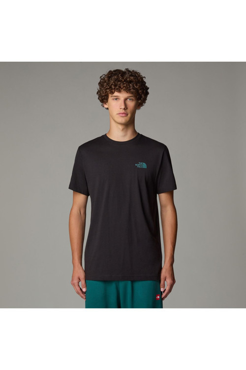 M S/S Box Nse Taılgrıd Infıll Tee Erkek Siyah Tshirt Nf0A8C4U9431