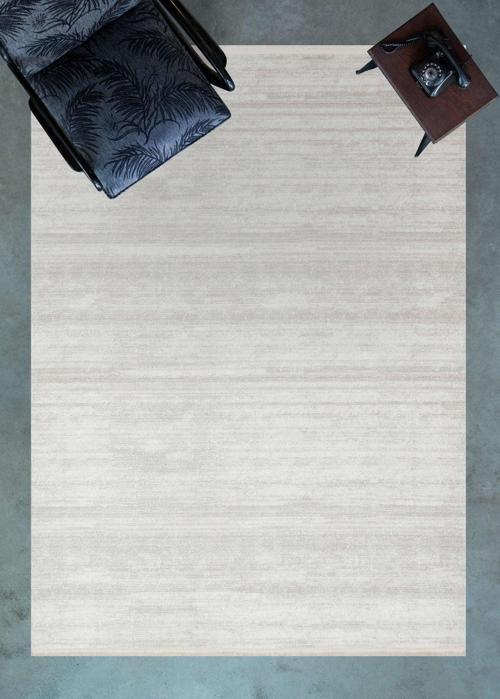 Abilene Krem Modern Etnik Desenli Akrilik Hav Vermeyen Leke Tutmayan Kolay Temizlenen Yumuşak Makine Salon Yolluk Mutfak Halı