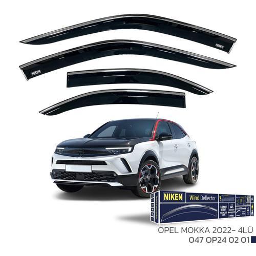 Opel Mokka Kromlu Cam Rüzgarlığı Niken 2022+ Sonrası uyumlu