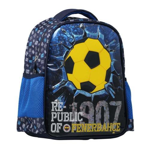 Lisanslı Fenerbahçe Anaokulu Çantası 'Republic Of Fenerbahçe' Brick Ball 3622