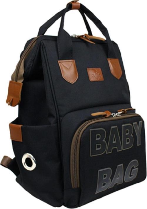 Monaco Baby Bag Baskılı Anne Bebek Bakım Sırt Çantası