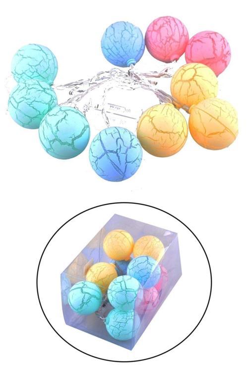 Dekoratif Minik 10 Toplu Ledli Dekoratif Dolama Renkli Led (K246)