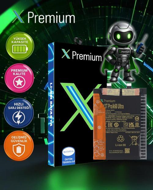 Xiaomi Mi 13T Pro (BM5S) Batarya – 5000 mAh Süper Yüksek Kapasiteli Güçlendirilmiş Pil