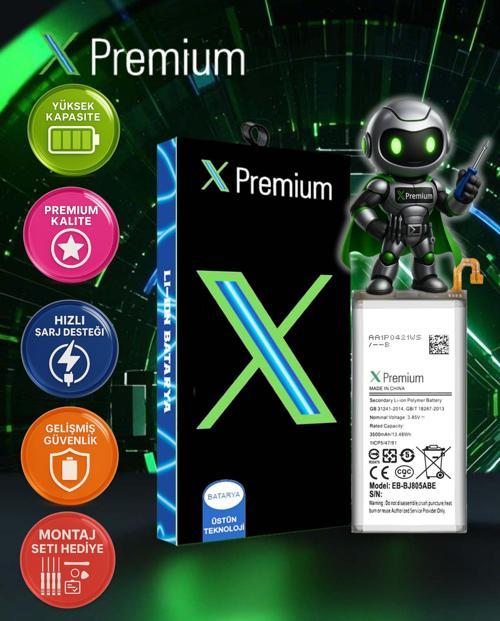​​Xpremium Samsung J8 2018 SM-J810 Batarya Pil Süper Yüksek Kalite 3000 mAh