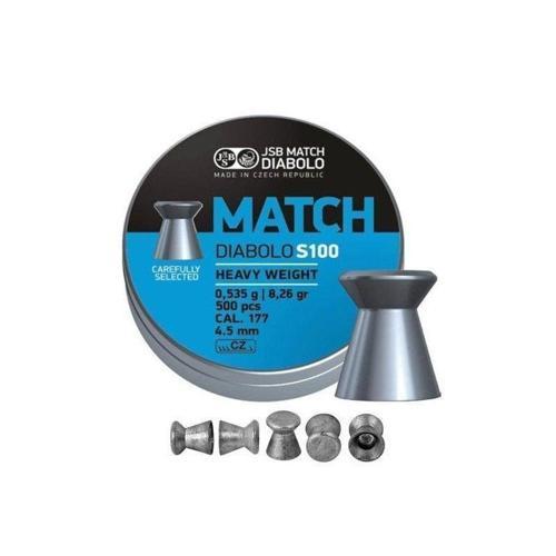 MATCH DIABOLO HEAVY WEIGHT 4.49 MM HAVALI SACM