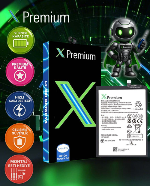 Huawei Y6 Prime 2020 Batarya Pil Süper Yüksekalite HB526489EEW