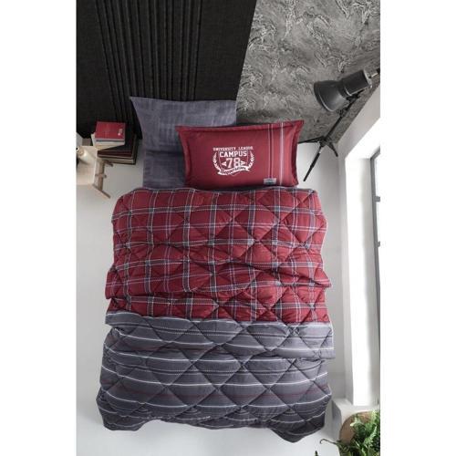 Ranforce Tek Kişilik Uyku Seti Campus V1 Bordo