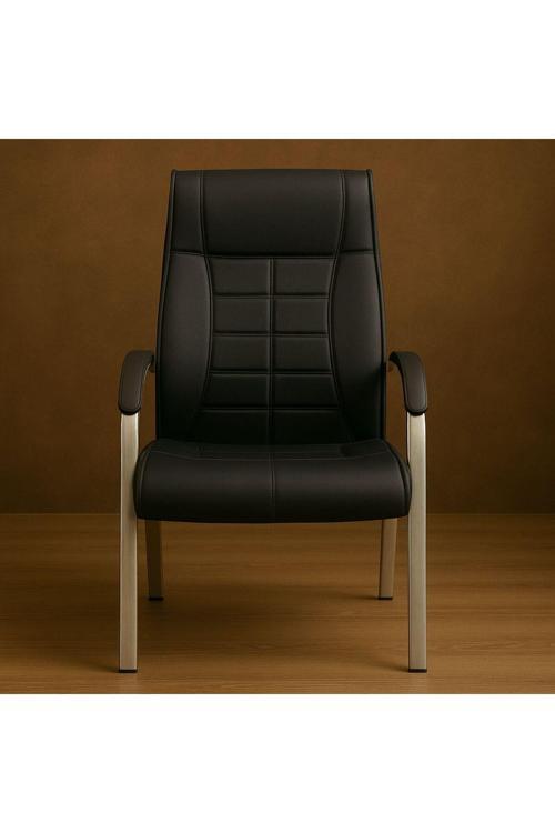 Yüksek Sırtlı Misafir ve Bekleme Koltuğu Ergonomik Destekli
