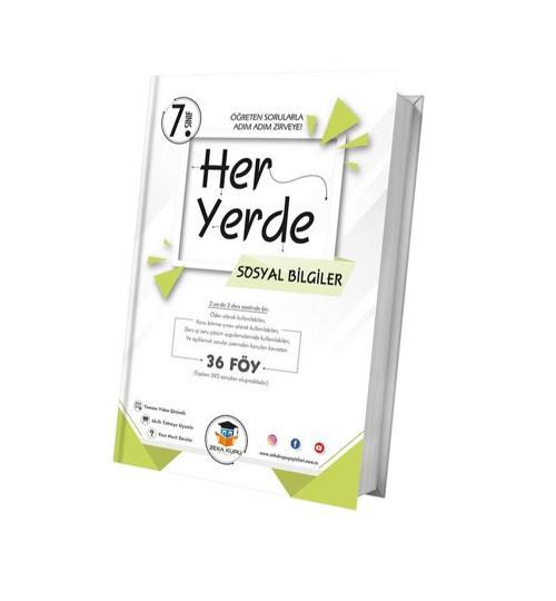 Zeka Küpü Yayınları 7. Sınıf  Her Yerde Sosyal Bilgiler Soru Föyleri