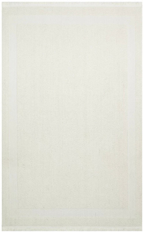 Mikanos CZY 05 Cream Hav Vermez Yıkanabilir Modern Halı