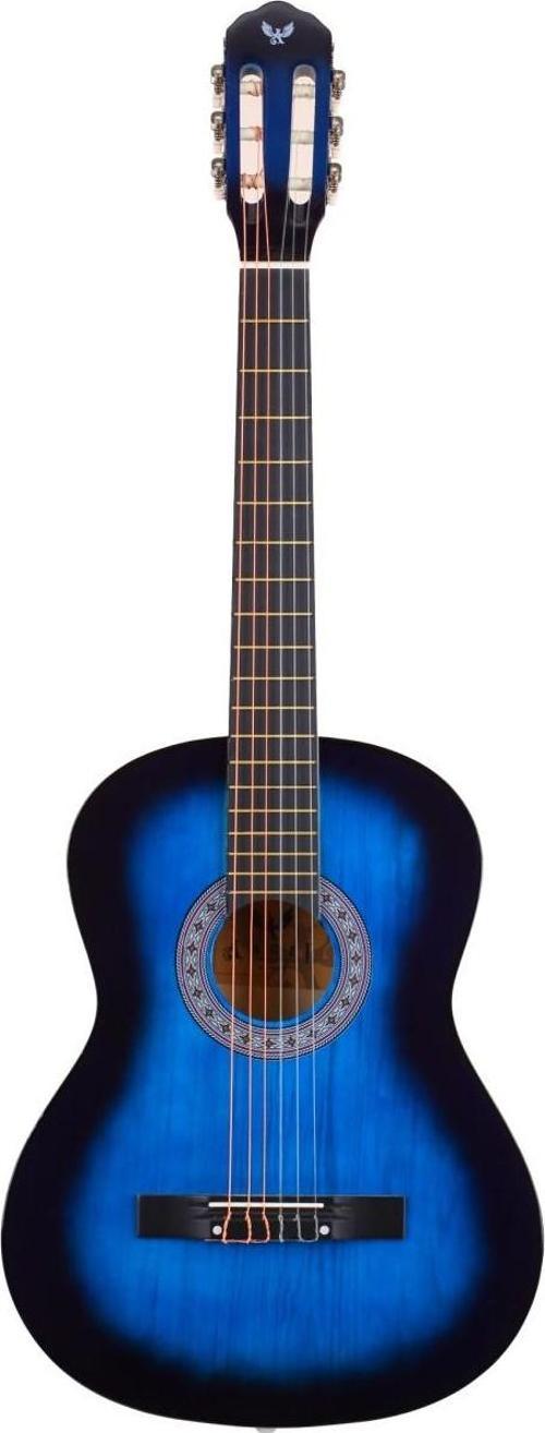 ANGEL ACG100-BLS KLASİK GİTAR MAVİ 4/4