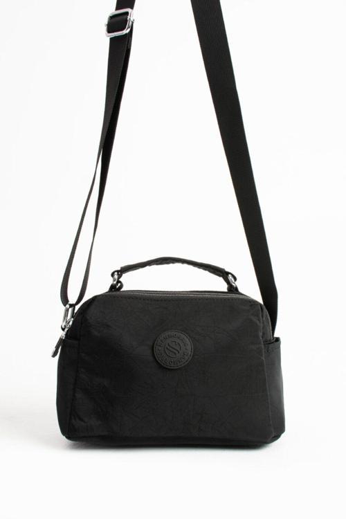 4010 Kadın Suya Dyk Paraşüt Kumaş Çapraz Askılı Küçük Boy El Ve Omuz Çantası