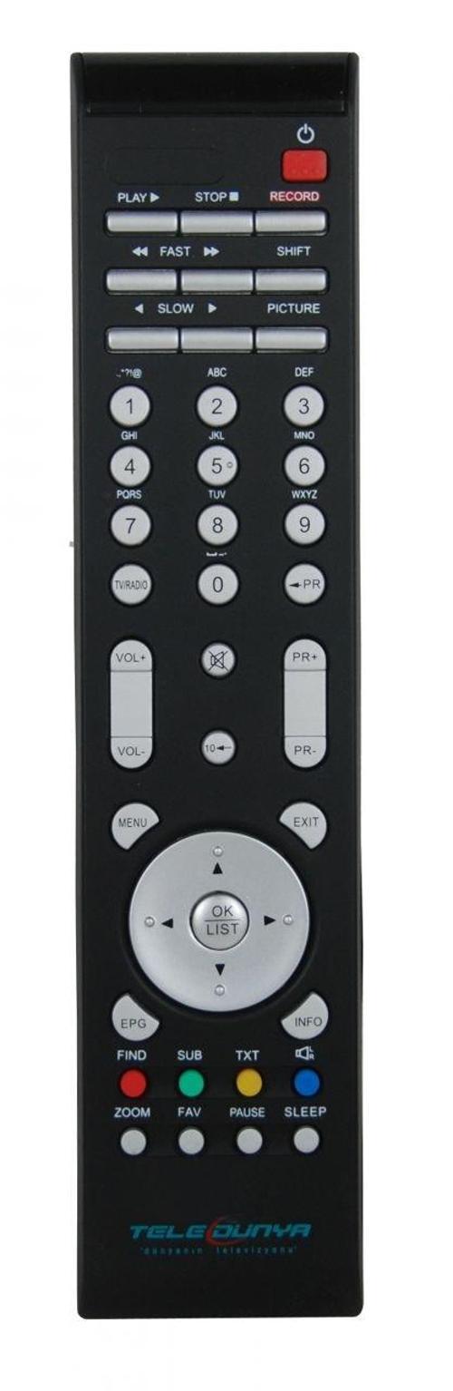 Teledünya HD Orjinal Kumanda