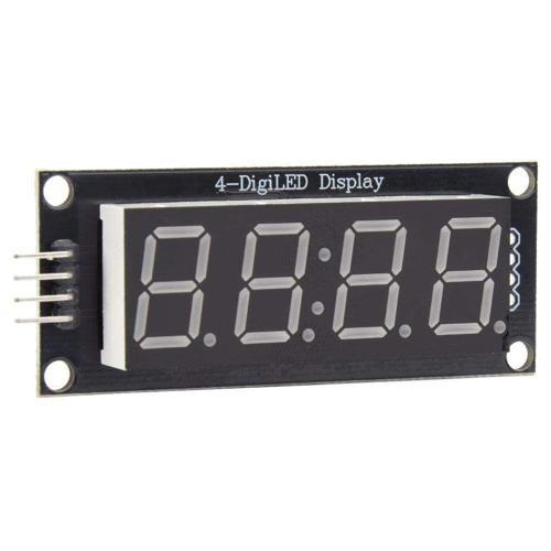 4 Basamaklı LED Gösterge Modülü 7-segment TM1637