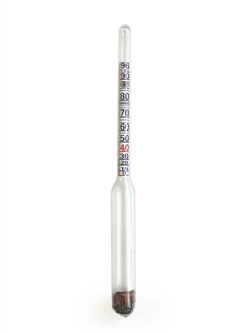 Alkolmetre 0-100 Kısa Form 13.5 cm