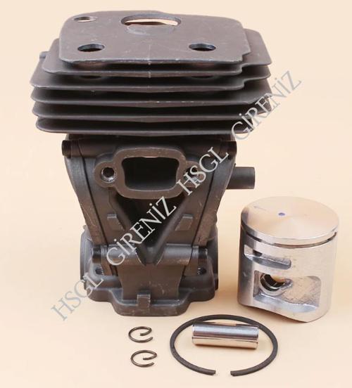 Motorlu Testere Husqvarna 435  440 Uyumlu 41mm Silindir Piston Seti  Kaliteli Muadil Yedek Parça