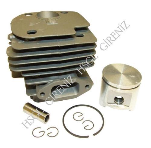 Motorlu Testere Husqvarna 365 Uyumlu 48mm Silindir Piston Seti (Eski Model - Kare Boğaz)