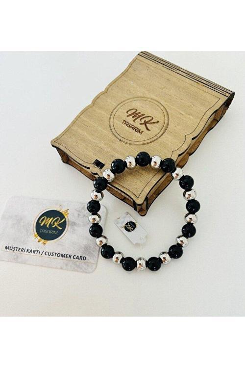 GERÇEK ONİKS TAŞI BİLEKLİK | ÖZEL KUTUSUNDA | MÜŞTERİ KARTLI MK.022.004