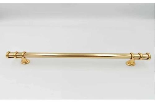 Polimer Boncuk Halka Modern Dolap Çekmece Kulpları (160 mm ) Altın-Altın- 2 Adet