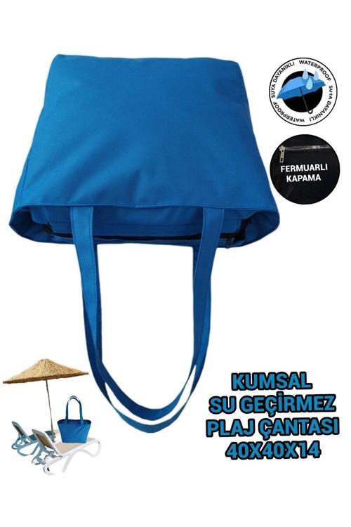 Su Geçirmez Plaj Çantası Kumsal 40X40